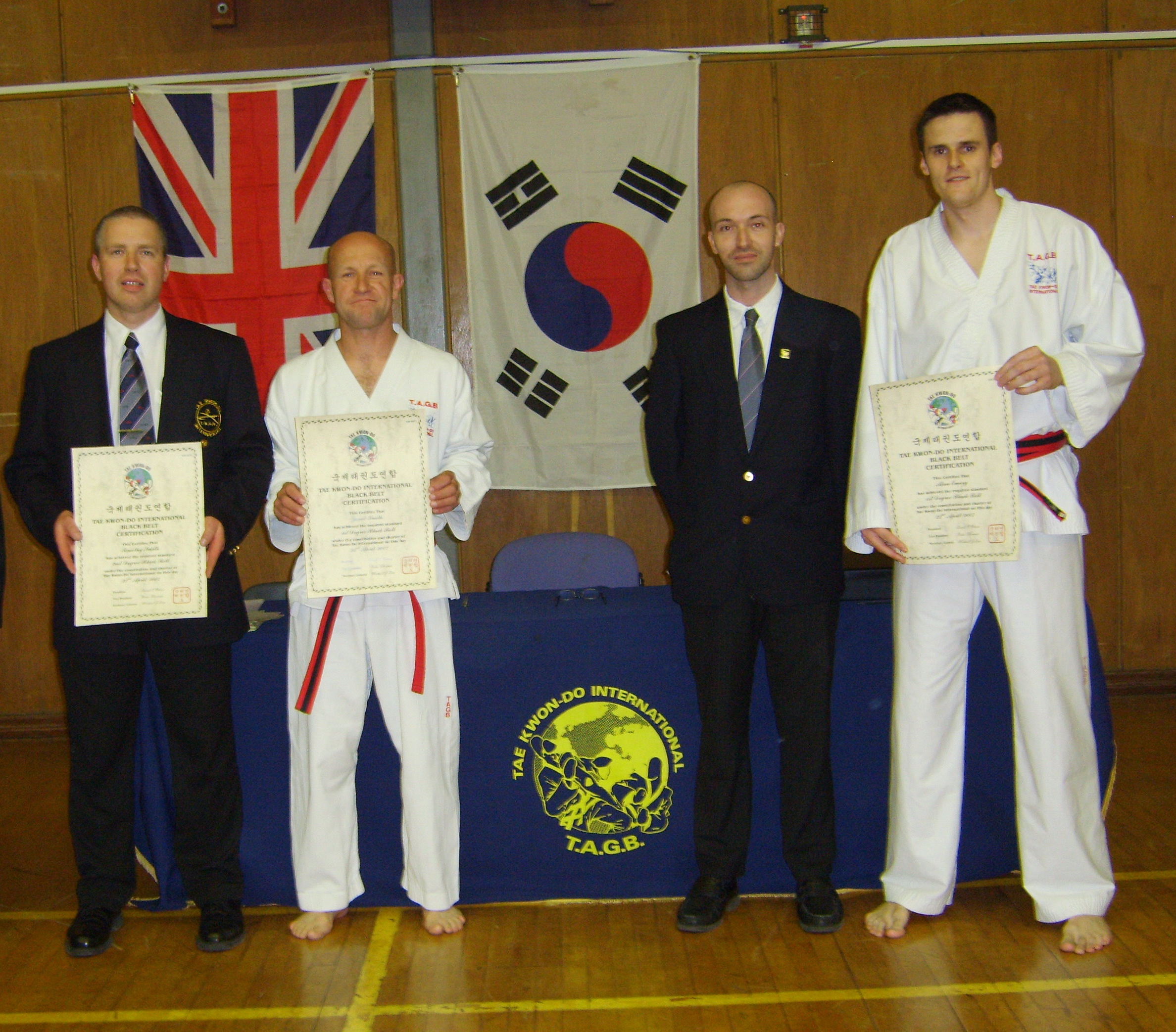 Black belt presentation April 07