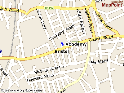 Bristol Academy map 2