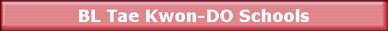 BL Tae Kwon-DO Schools