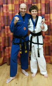 Me & Hayden London TKD