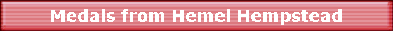 Medals from Hemel Hempstead