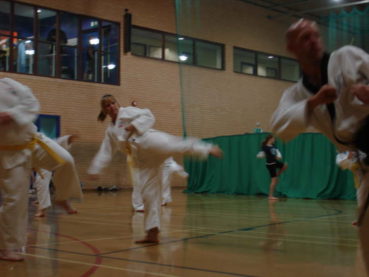 Learning how to kick!!