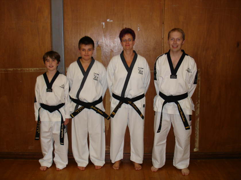 New Black Belts form October 09 Grading